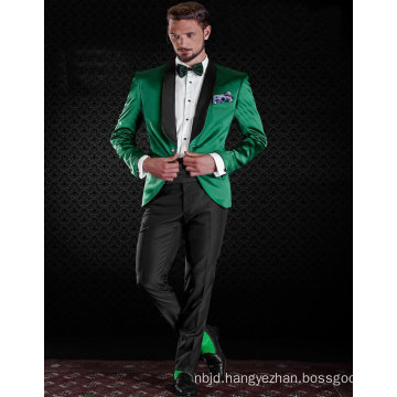 Latest fashionable colorful good quality evening wedding men suit wholesale